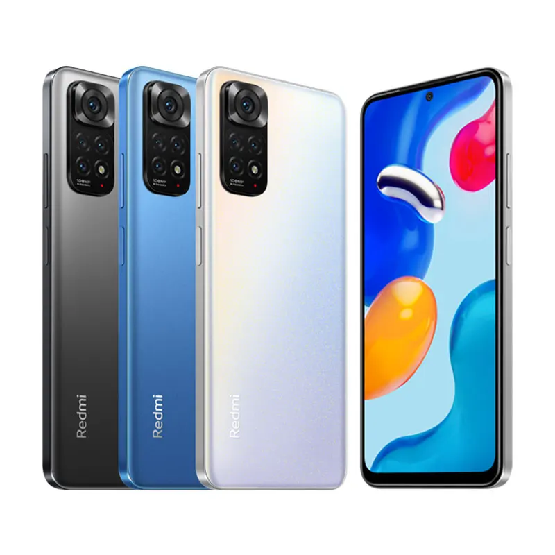 Global Version Xiaomi Redmi Note 11S Smartphone 64GB/ 128GB Helio G96 Octa Core 33W Pro Fast Charging 108MP Quad Camera
