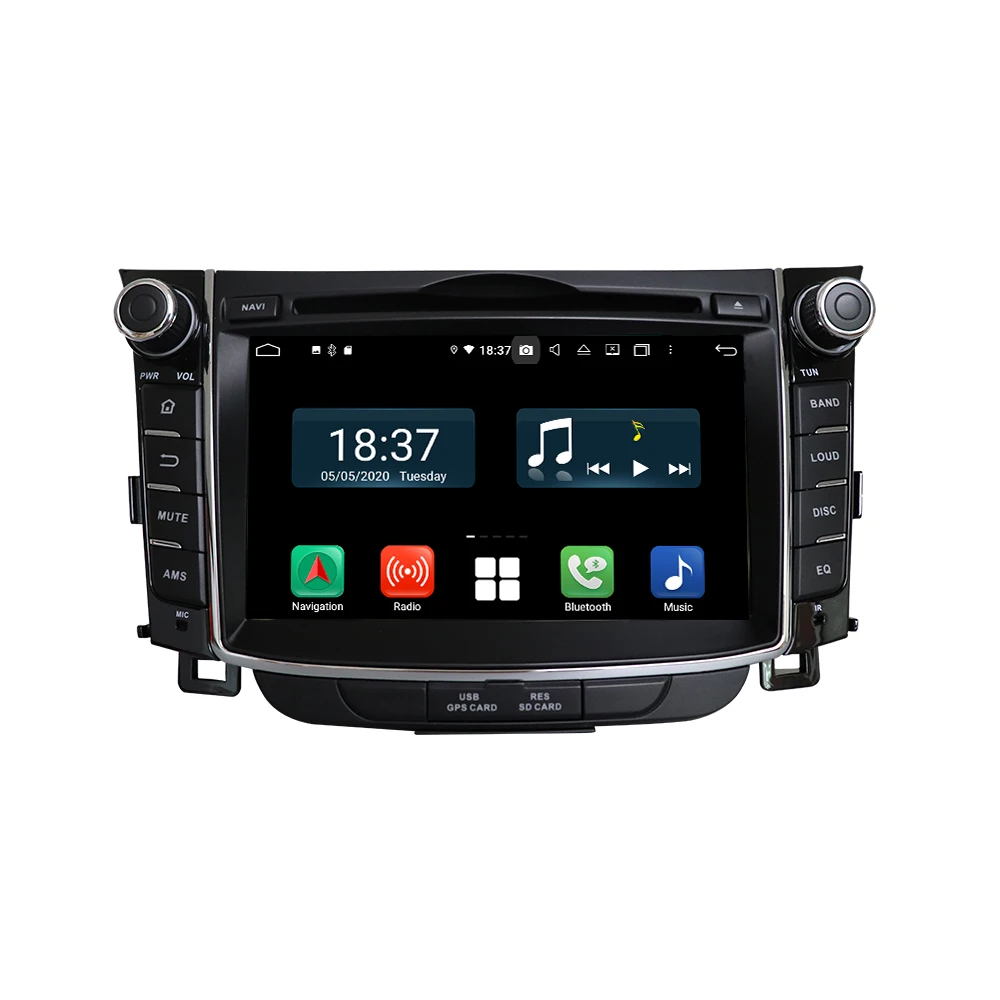 

KLYDE car stereo for I30 2011 with 7inch HD Screen Car auto multimedia dvd player support wireless carplay and android auto