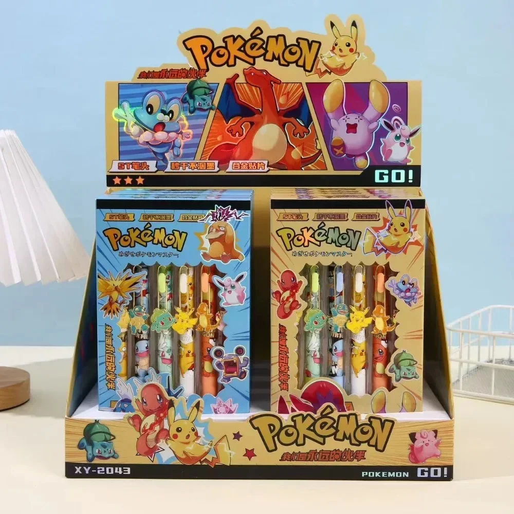 НовыйPokemon Pikachu креативный мультяшный клей под давлением черная быстросохнущая