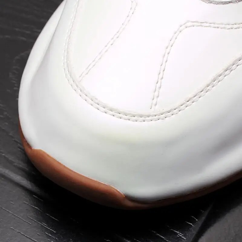 Мужские кожаные полуботинки