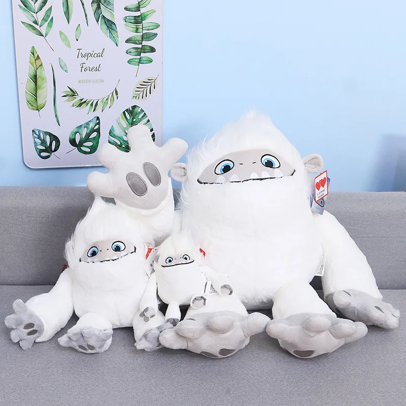 

Disney Anime Movie Abominable Cartoon Monster Snowman Everest kawaii Plush Toy Cute Snow Yeti Soft Stuffed Doll toys for kid