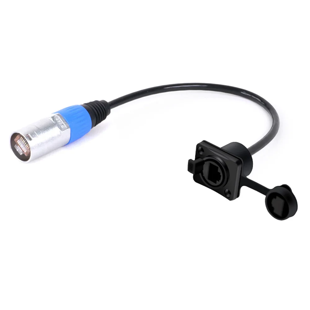 Водонепроницаемый Удлинительный кабель STP RJ45 CAT5 с внутренней и наружной защитой