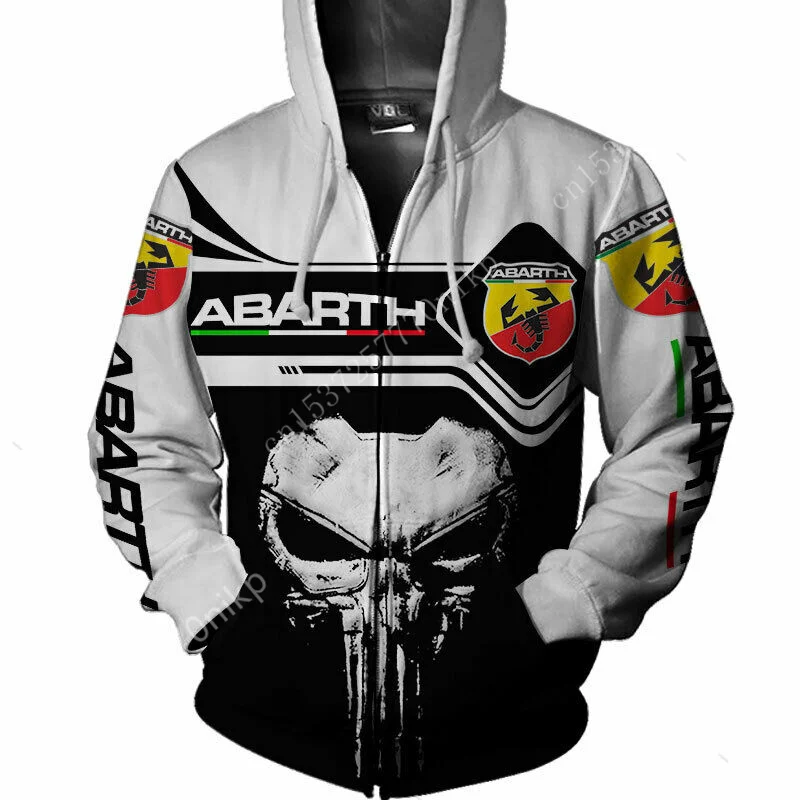 Мужская толстовка на молнии с 3D-принтом в стиле Харадзюку |