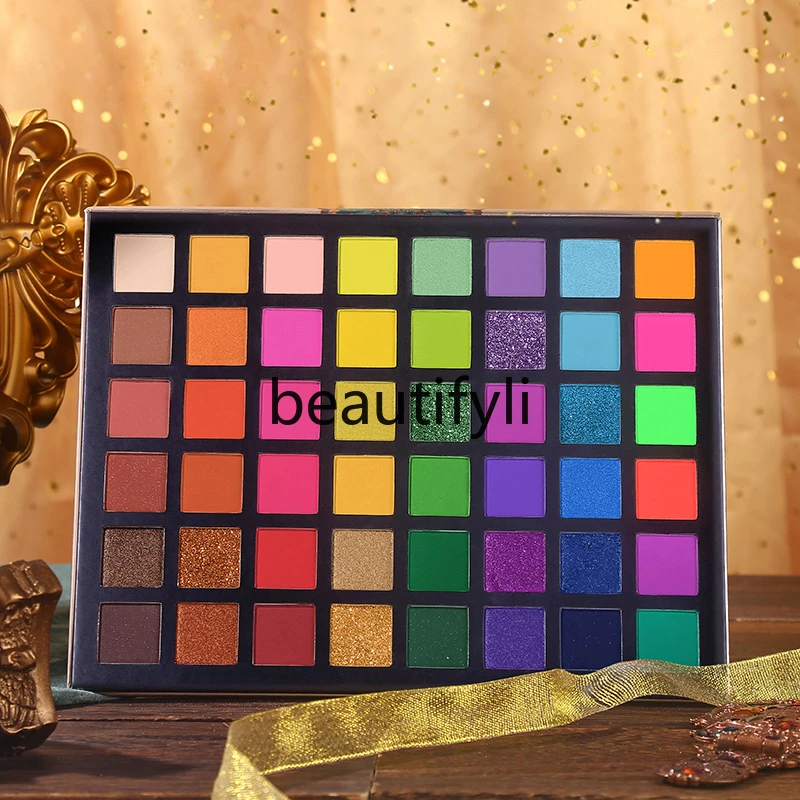 48 цветов искусственная кожа синий мятно-зеленый цвет детский сценический макияж