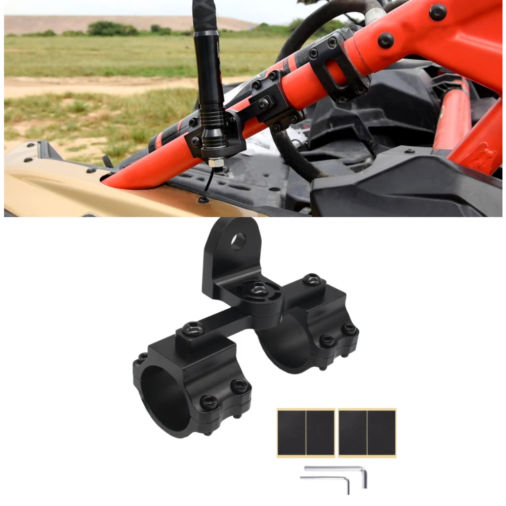 For Polaris RZR For Can-Am Commander For Honda Pioneer 1000 UTV Universal Flagpole Mount Spotlight Mount 1.75-2