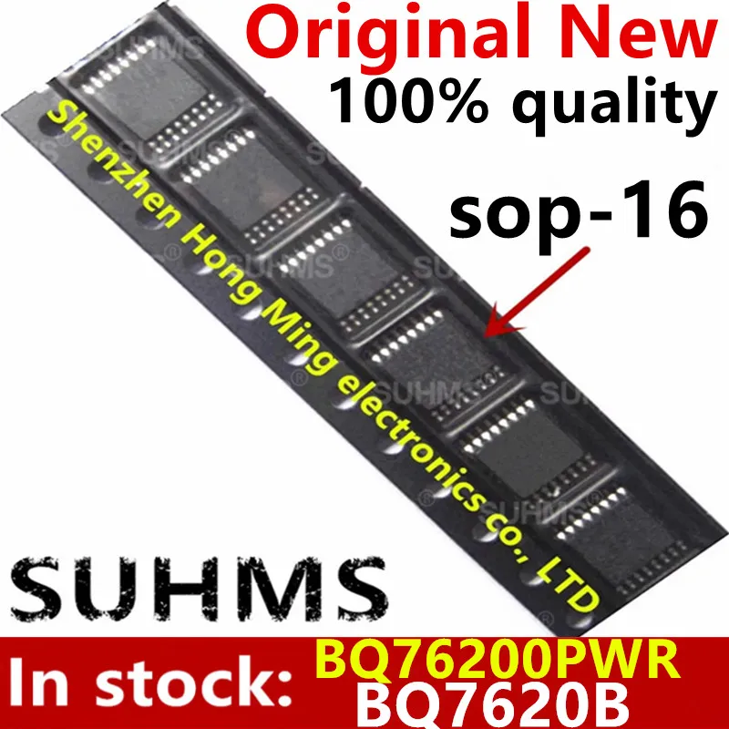

(10piece)100% New BQ76200PWR BQ76200 BQ7620B sop-16 Chipset