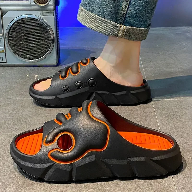 Мужские мягкие тапочки Eva мужская обувь на платформе Sabot сланцы Низкая цена