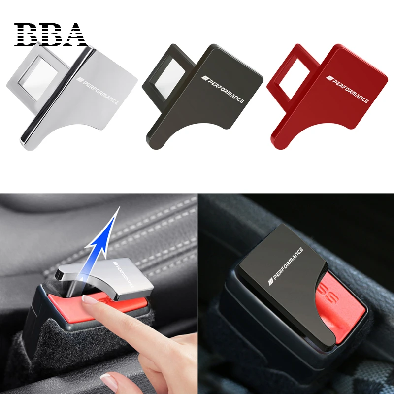 

Car Seat Belt Clip Seatbelt Lock Buckle for BMW 1 2 3 4 5 6 7 Series X1 X2 X3 X4 X5 X6 M2 M3 M4 G20 G30 2020 2021 M Accessories