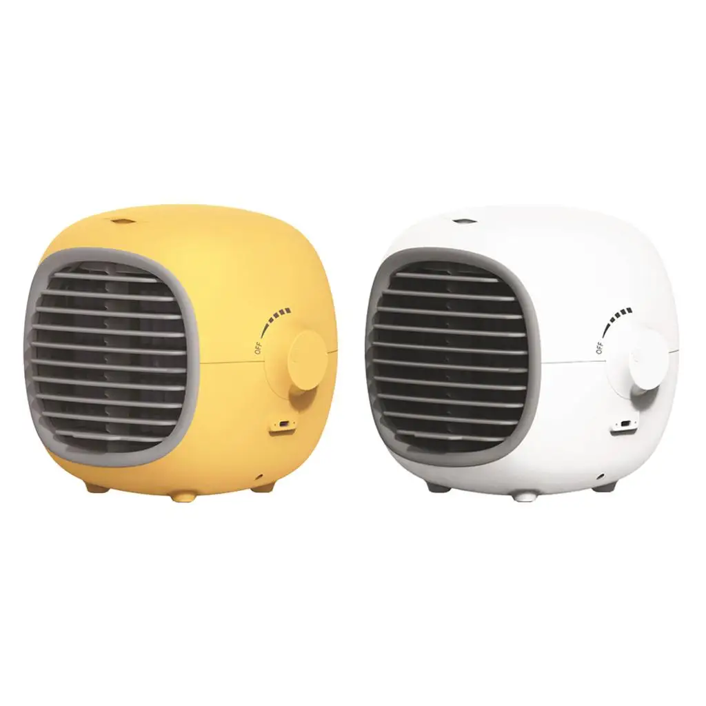 

Portable Air Conditioner Fan, Personal Air Cooler, Small USB Desktop Air Cooler Table Mini Conditioner Fan for