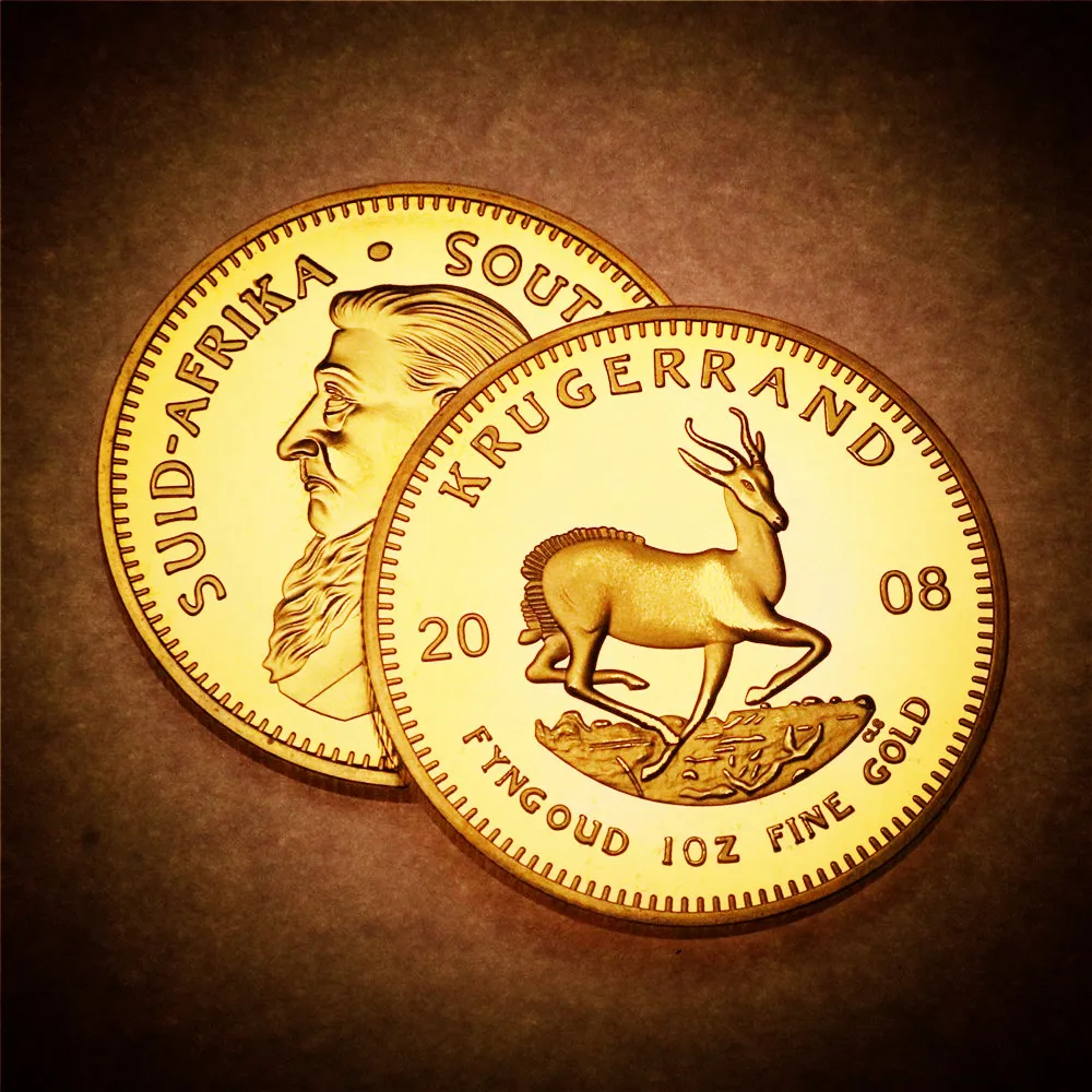 

Золотая монета Krugerrand 2008 года 1 унция