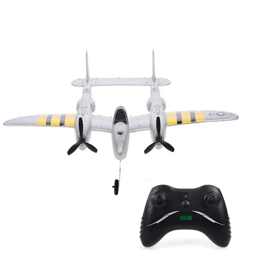 EPP Foam RC Glider Fixed Wing 2.4G 2CH Radio Control Plane Simulation Remote Control Aircraft RC Fighter for FX816 P38 Sport Boy enlarge