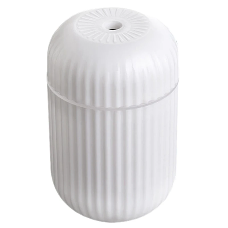 

Mini Portable Air Humidifier Cool Mist Humidifiers,USB Desktop Quiet Diffusers Night Light for Baby Bedroom Office,White