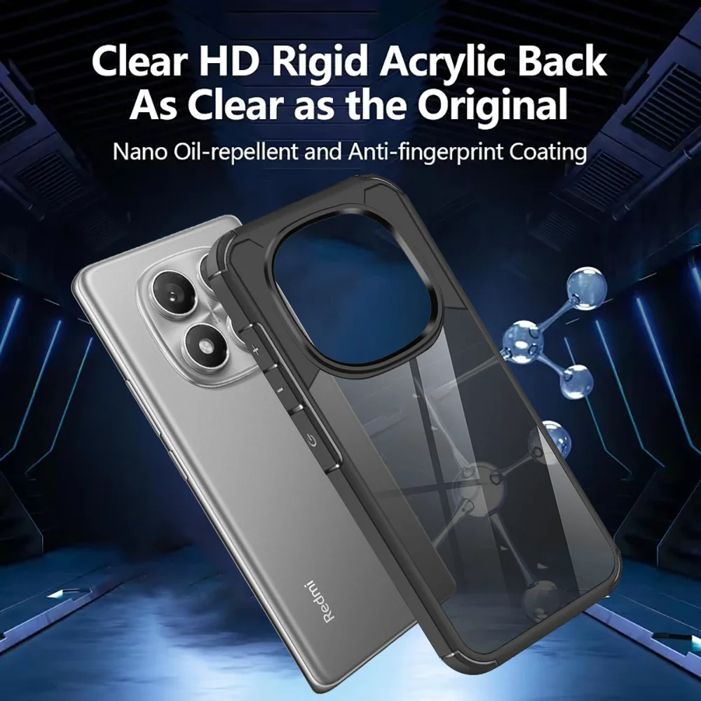 Роскошный защитный чехол для телефона Redmi Note 14 13 12 Pro Plus 11 10 5G 14C 13C A3 12C 10C 10A 9C