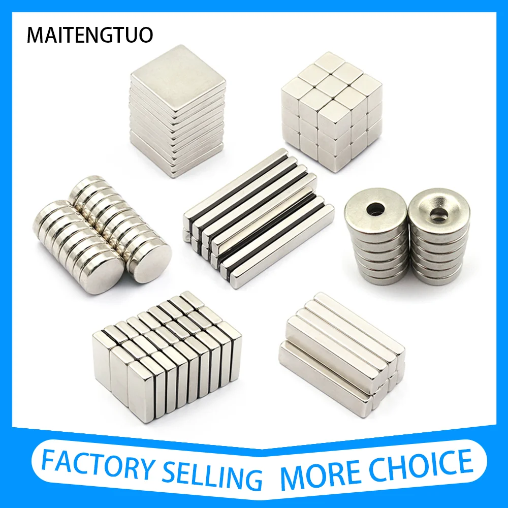 

5~100PCS 9*9*9mm Rectangular Magnets Rare Earth Neodymium Iron Boron Powerful Strong Permanent Magnet N35 9x9x9mm