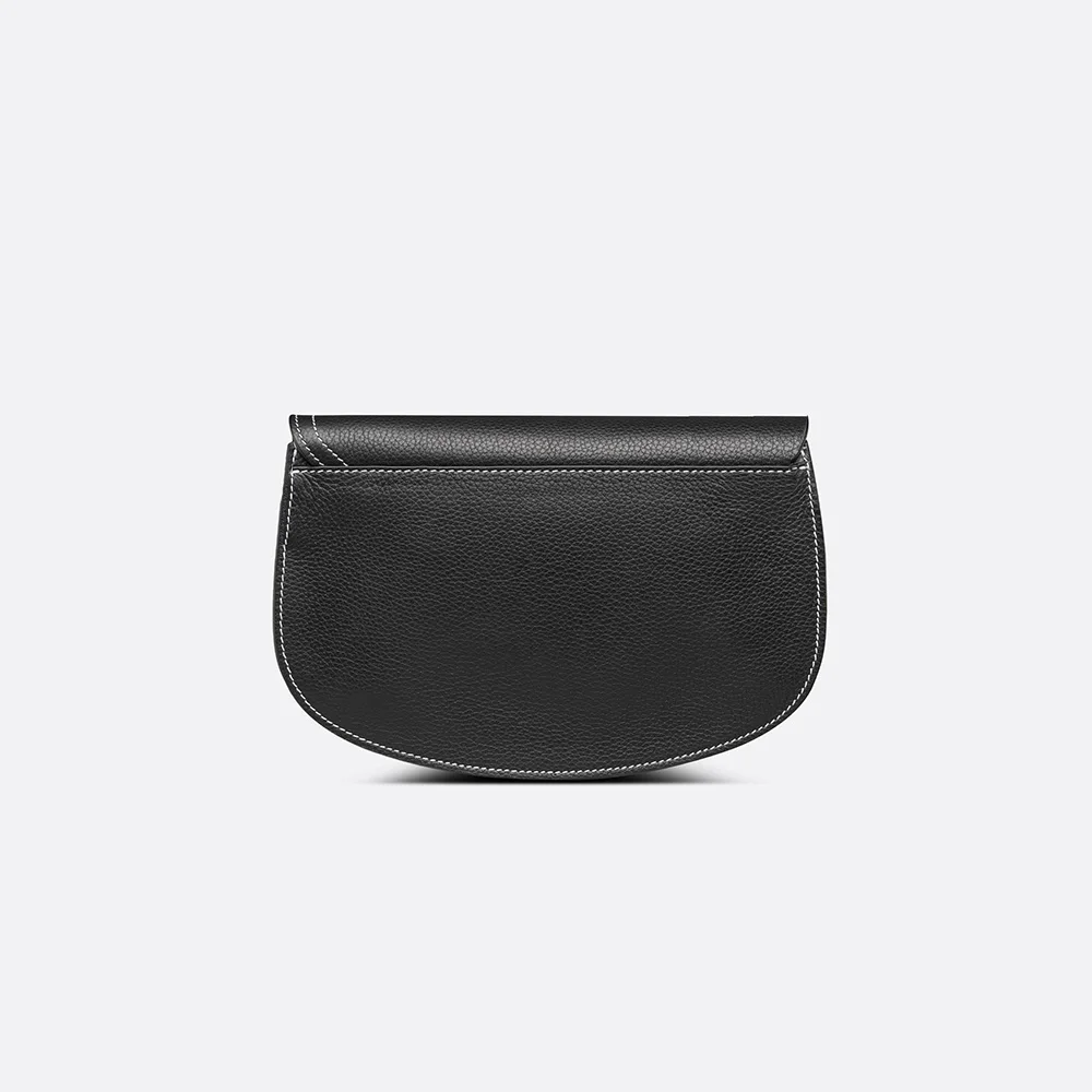 

Мужская Черная зернистая телячья кожа WFMR Hanbag # wfmr8332