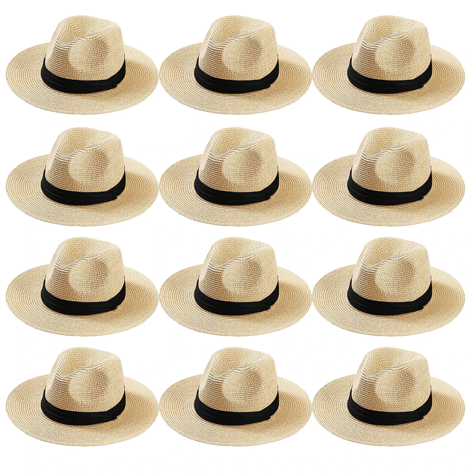 

Свадебные соломенные шляпы-федоры XMSJ