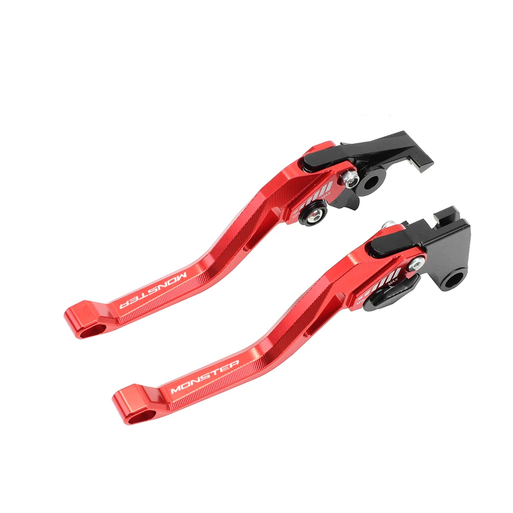 

For DUCATI Monster S4/S4R/900/1000 Multistrada 1000/1100 Motorcycle Adjustable Brake Clutch Levers Accessories CNC Logo 8 Color