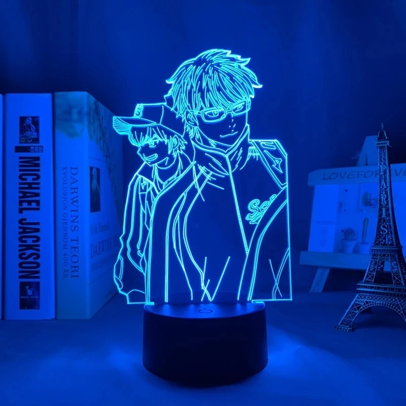 

Ace of Diamond Led Night Light for Home Bedroom Decor Manga Nightlight Anime Gift Table 3d Lamp Ace of Diamond Drop Shipping