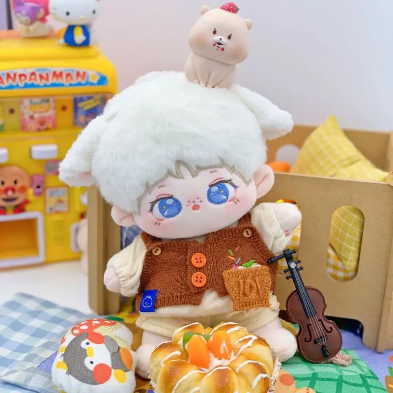 

Kawaii No Attribute Anime Ears Body 20cm Plush Stuffed Doll Soft Toy Anime Cute Cosplay Kpop Idol Plushis Pillow Birthday Gift
