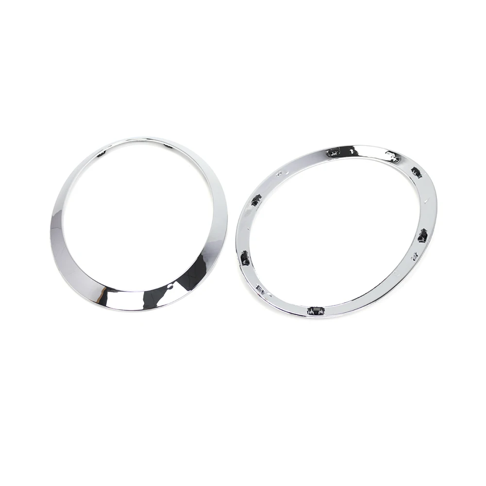 

Облицовка кольца фары 51712355791 51712355798, автомобильные аксессуары, Посеребренная Обложка Surround, 2 шт., автомобильный Стайлинг, Новинка