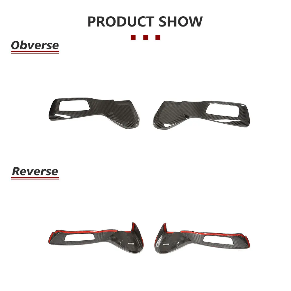 Сухой карбоновый боковой чехол на рамку сиденья для BMW G80 G81 G82 G83 2021-2023 боковые