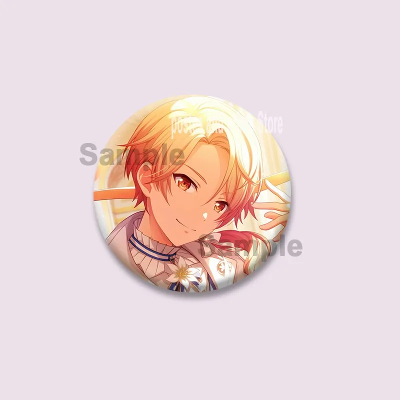 

Cartoon Boys Tenma Tsukasa Enamel Brooch Creative Project Sekai Lapel Pin Cosplay Badge Backpack Clothes Hat Accessories Gifts