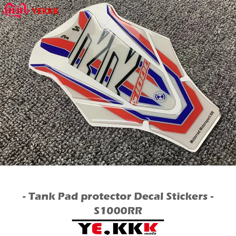 

For BMW New S1000RR HP4 2019 2020 2021 2022 2023 3D Fuel Gas Tank Pad Protector Decal Stickers Multiple Colors To Choose From