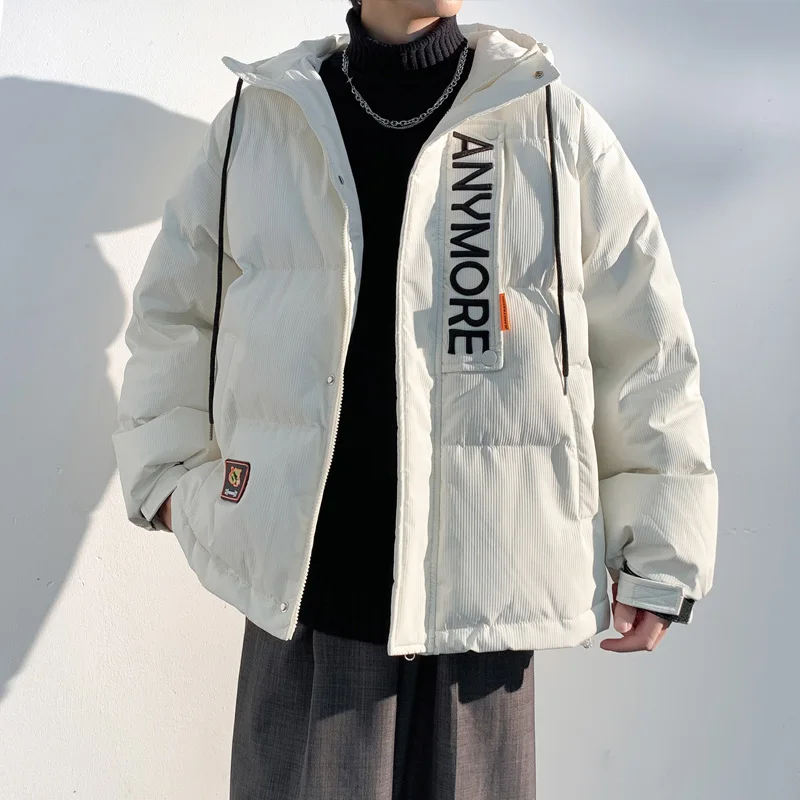 LAPPSTER-Youth Embroidery Korean Winter Hooded Jacket 2022 Y2k Puffer Jackets Coats  Harajuku Bubble Coat Japanese Thick Parkas