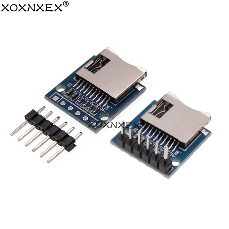 

XOXNXEX 6 шт. карта памяти Micro SD, плата расширения Mini Micro SD TF карта памяти с контактами для Arduino