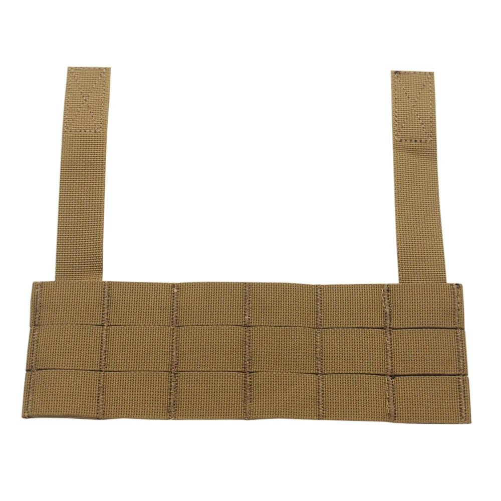 Фото Tactical Chest Rig MOLLE Expansion Plate EUD Bridge Molle Panel For Hunting Airsoft D3CRM D3CRX Vest Accessories №4