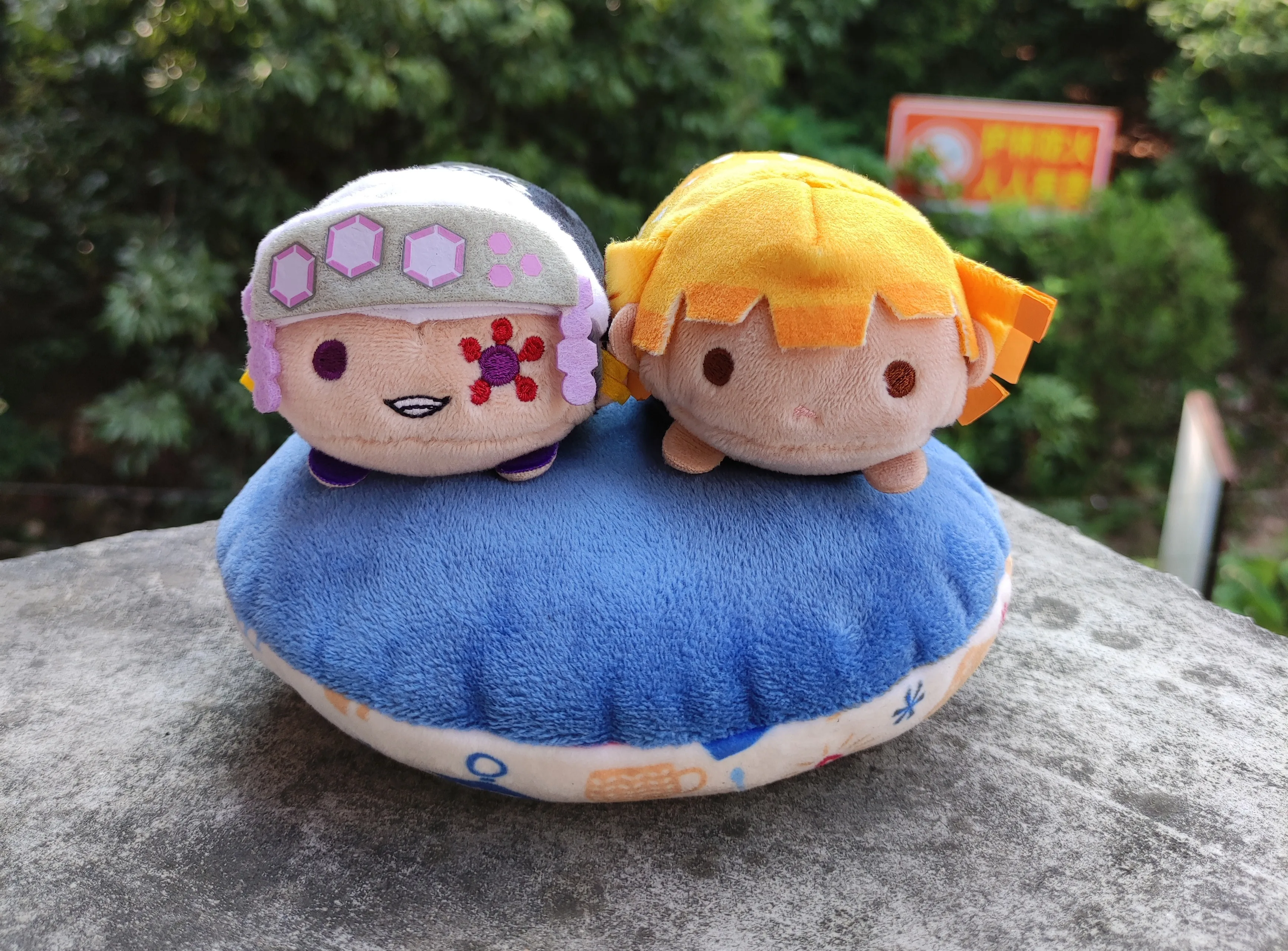 

Милая плюшевая игрушка, рассекающий демонов удзуй Тенген агатсума зенитсу 10 см, мягкие игрушки, подвеска, детский подарок на день рождения #...