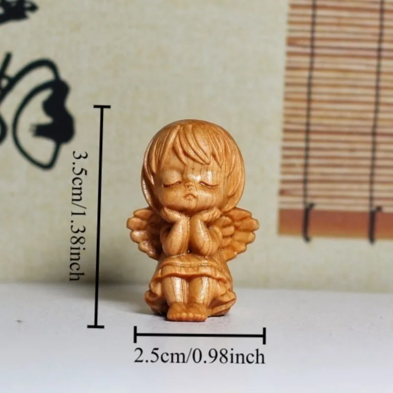 

Деревянный миниатюрный ангел