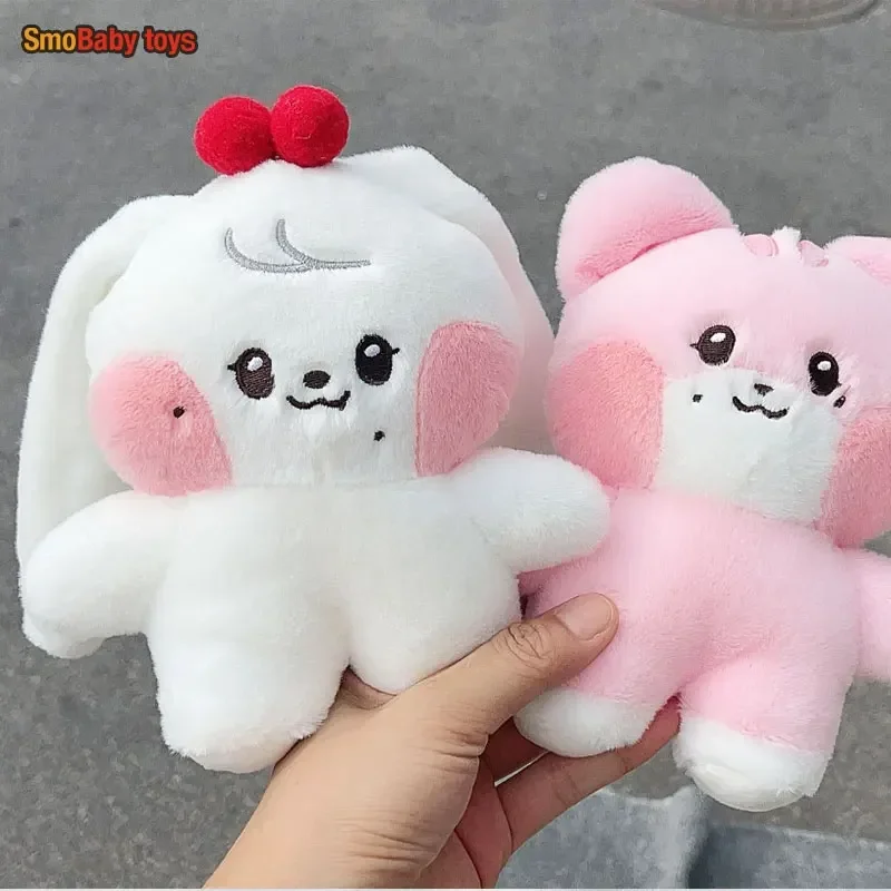 Фото 17 см Minive IVE плюшевая кукла Kpops IVE мягкие игрушки Plushie IVE Yujin Wonyoung Rei Liz Leeseo Gaeul плюшевая игрушка в подарок №3