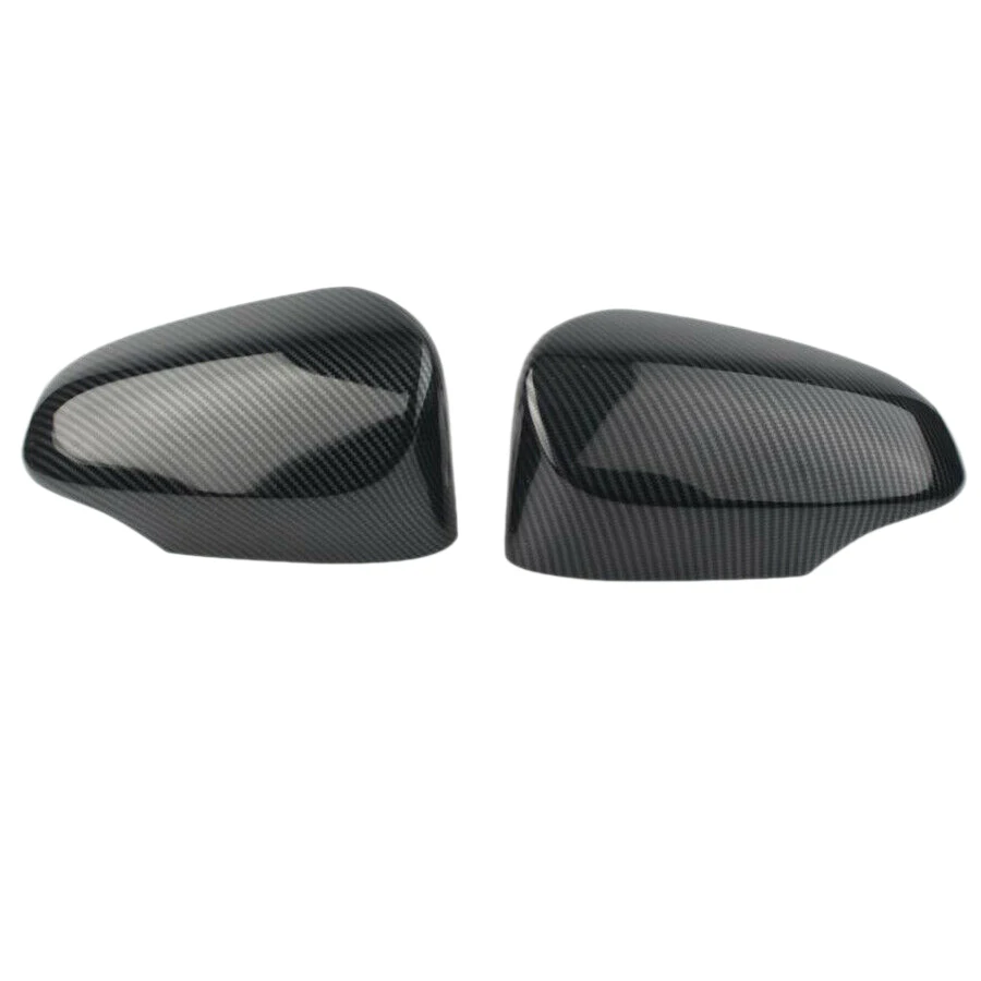 

2Pcs Carbon Fiber Side Rear View Mirror Cover Trim for Toyota Corolla 2014-18
