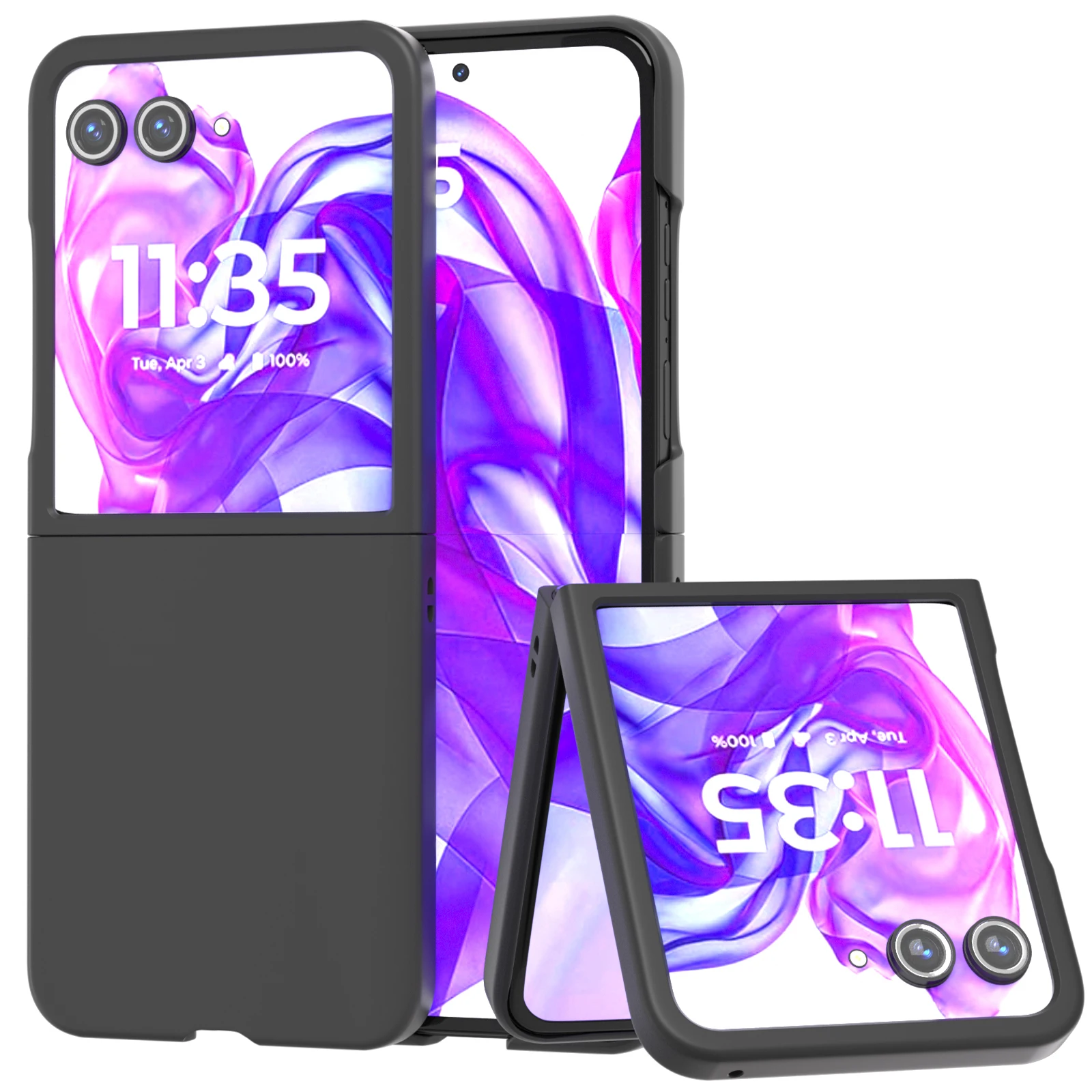 Ультратонкий Жесткий Чехол Для MOTO Razr 40 Ultra 50 матовый складной защитный чехол