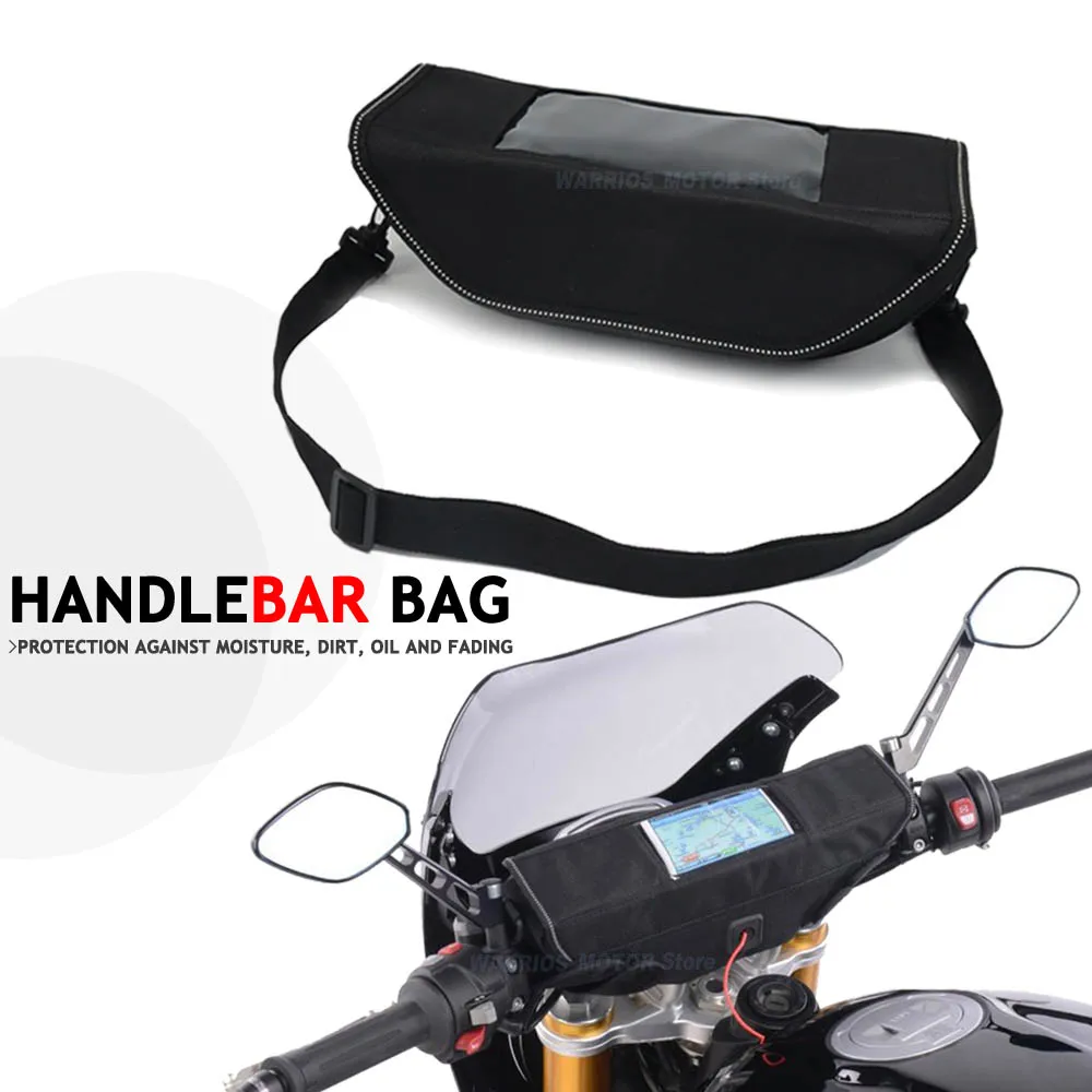 

For Ducati Streetfighter V4 / V4S Motorcycle Waterproof And Dustproof Handlebar Storage Bag