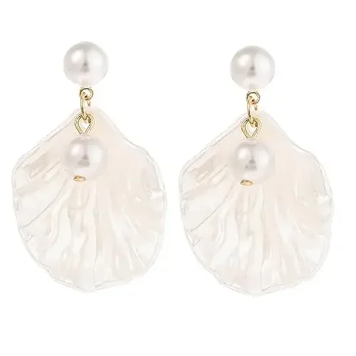 Женские серьги-гвоздики с морской тематикой