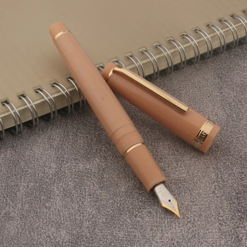 

Перьевая ручка Jinhao 82 флуоресцентная золотая EF F M