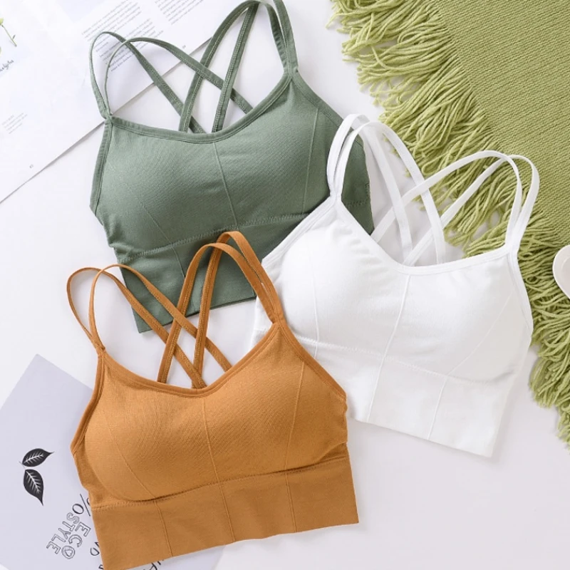 

Дышащий спортивный бюстгальтер, топ для фитнеса с защитой от пота, бесшовный бюстгальтер для йоги, ударопрочный кроп-топ, женский спортивный бюстгальтер пуш-ап, топ для тренировок в тренажерном зале