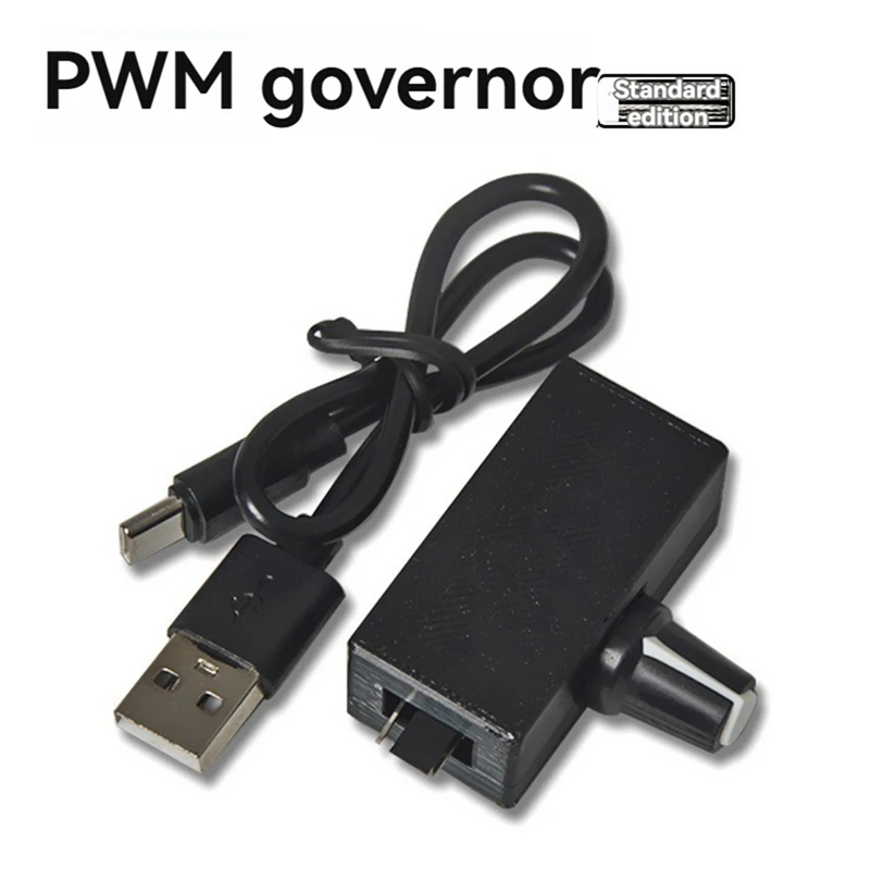 ШИМ-регулятор скорости 12 В 4-контактный вентилятора USB TYPE-C Источник питания DIY