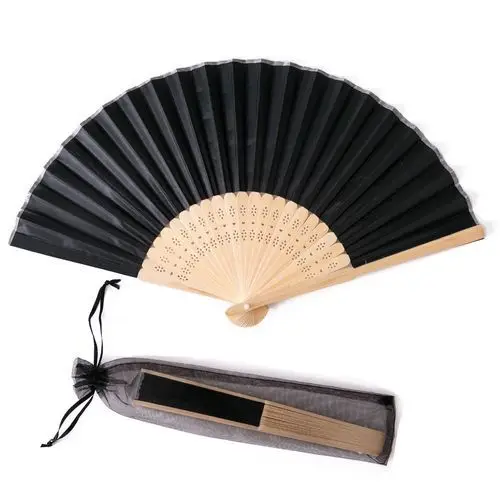 

Персонализированные шелковые веера, бамбук, 25 шт.