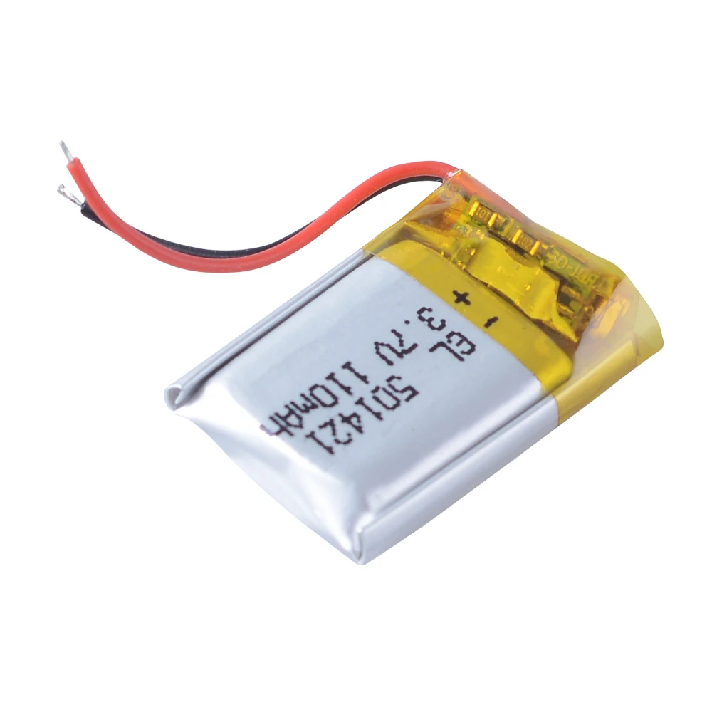 Литий-полимерная батарея LiPo 3 7В 110 мАч для 501522 501421