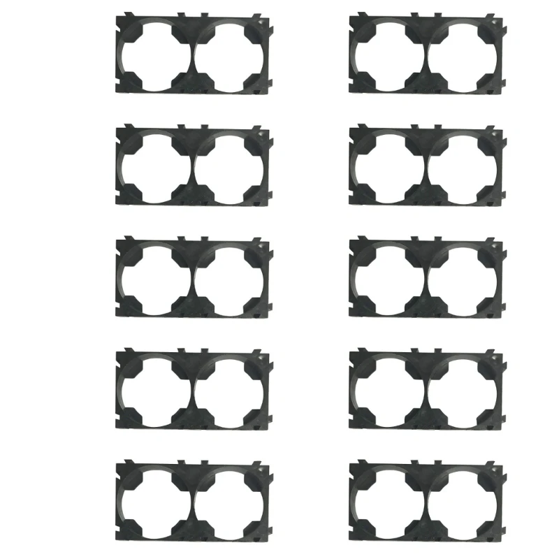 10 шт. удобный держатель для литиевых батарей 26650 полка штабелирования