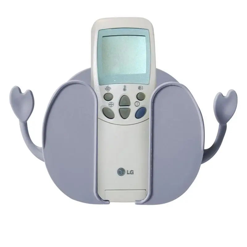 

Wall Mounted Storage Box Organizer Remote Control Mobile Phone Plug Holder Rack Multifunction USB Charging Stand Wall Holders