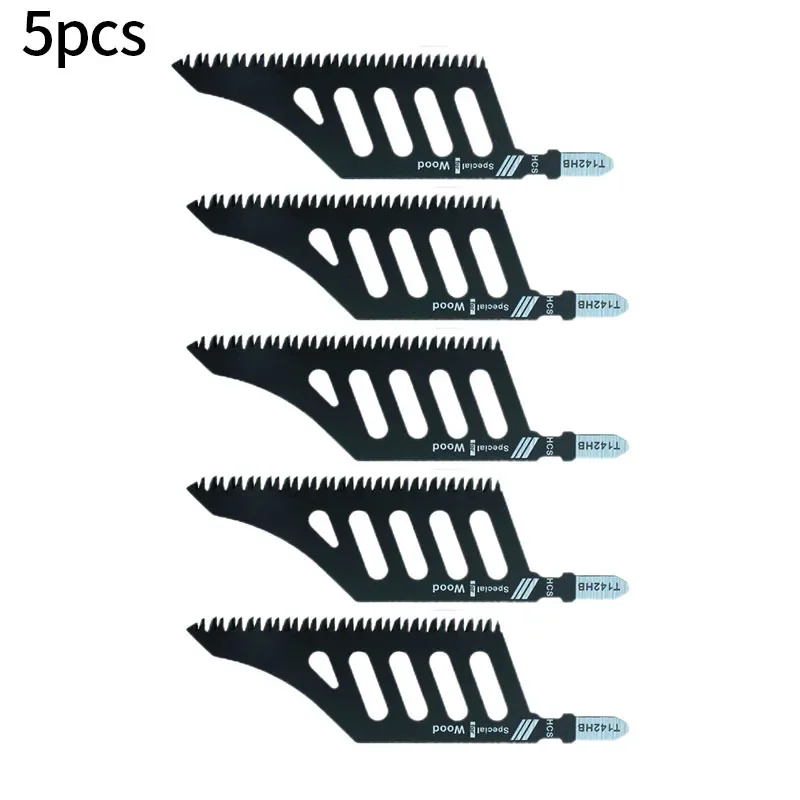 

T142hb изогнутое лобзиковое полотно, Т-образный хвостовик, сменные лезвия для резки заподлицо для прецизионных фрез, аксессуары для электрических инструментов