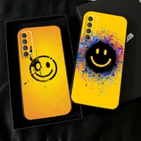 lovely sunshine smiling face phone case for huawei p smart z 2019 2021 p20 p20 lite pro p30 lite pro p40 p40 lite 5g carcasa