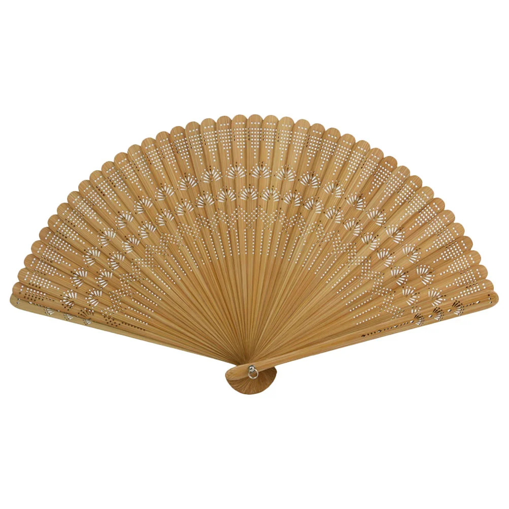 

Hand Fans Fan Chinese Held Handheld Vintage Decorative Folding Wooden Women Wedding Decoration Foldable