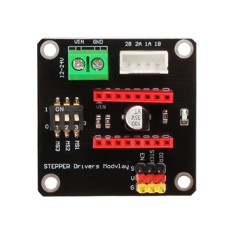 

10PCS 42 Stepper Motor Driver Expansion Board DRV8825 A4988 3D Printer Control Shield Module For R3 Ramps1.4 DIY Kit
