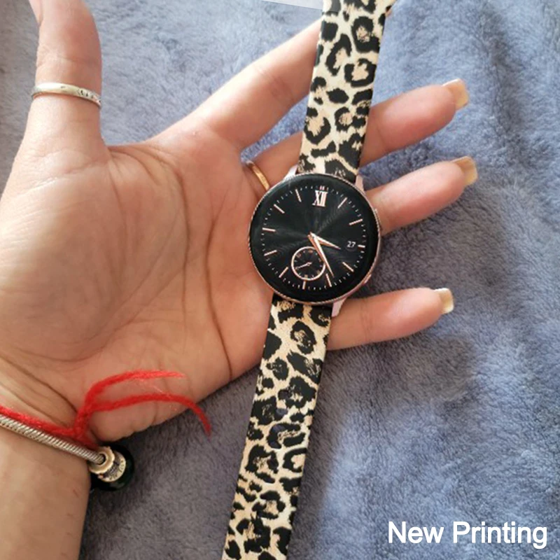 Ремешок для наручных часов классический браслет Samsung Galaxy Watch 5 pro Active 2 20 22 мм 4 40 44 S2