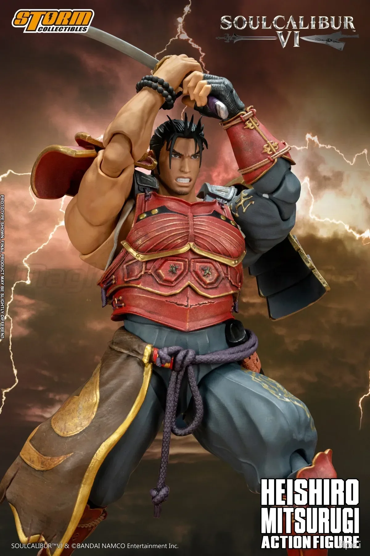 Фото В наличии: Оригинальная фигурка Storm Collectibles SOULCALIBUR VI HEISHIRO MITSURUGI, игрушка-подарок №5